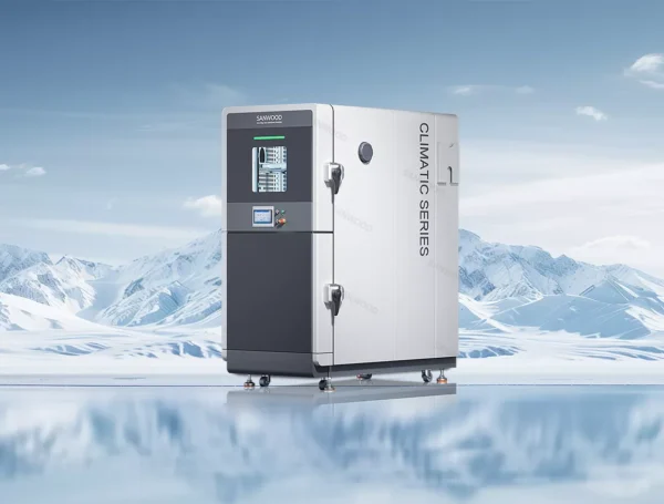 Camera di prova per shock termico a due zone verticale