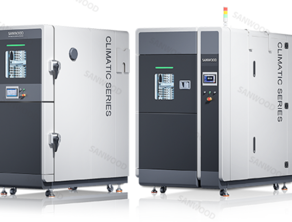 Camera di prova per shock termico a due zone verticale